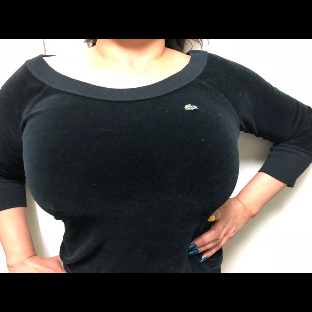 🖤Vintage Lacoste velour sweatshirt 🖤